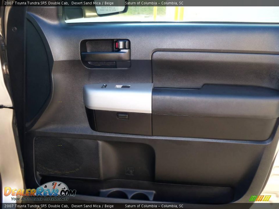 2007 Toyota Tundra SR5 Double Cab Desert Sand Mica / Beige Photo #21
