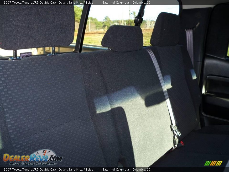 2007 Toyota Tundra SR5 Double Cab Desert Sand Mica / Beige Photo #25