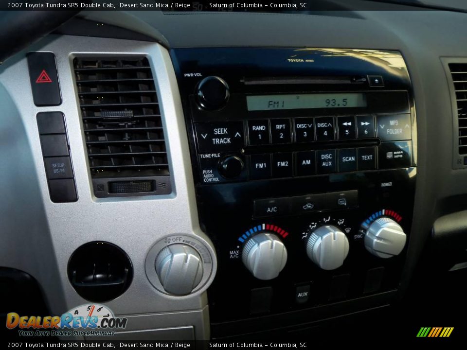 2007 Toyota Tundra SR5 Double Cab Desert Sand Mica / Beige Photo #28