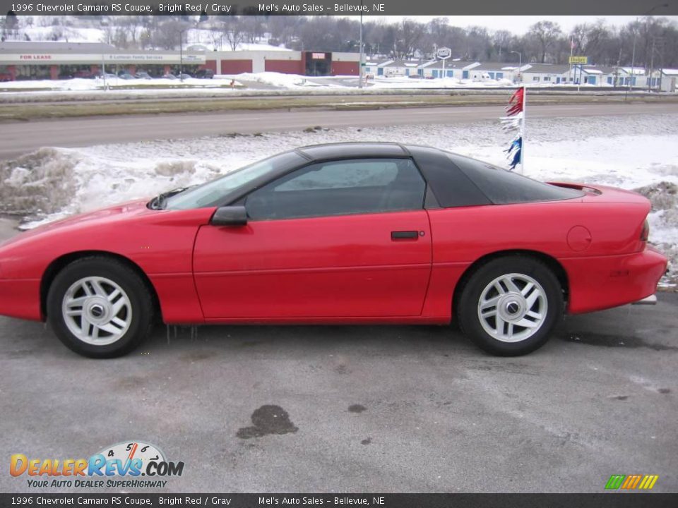 1996 Chevrolet Camaro RS Coupe Bright Red / Gray Photo #1