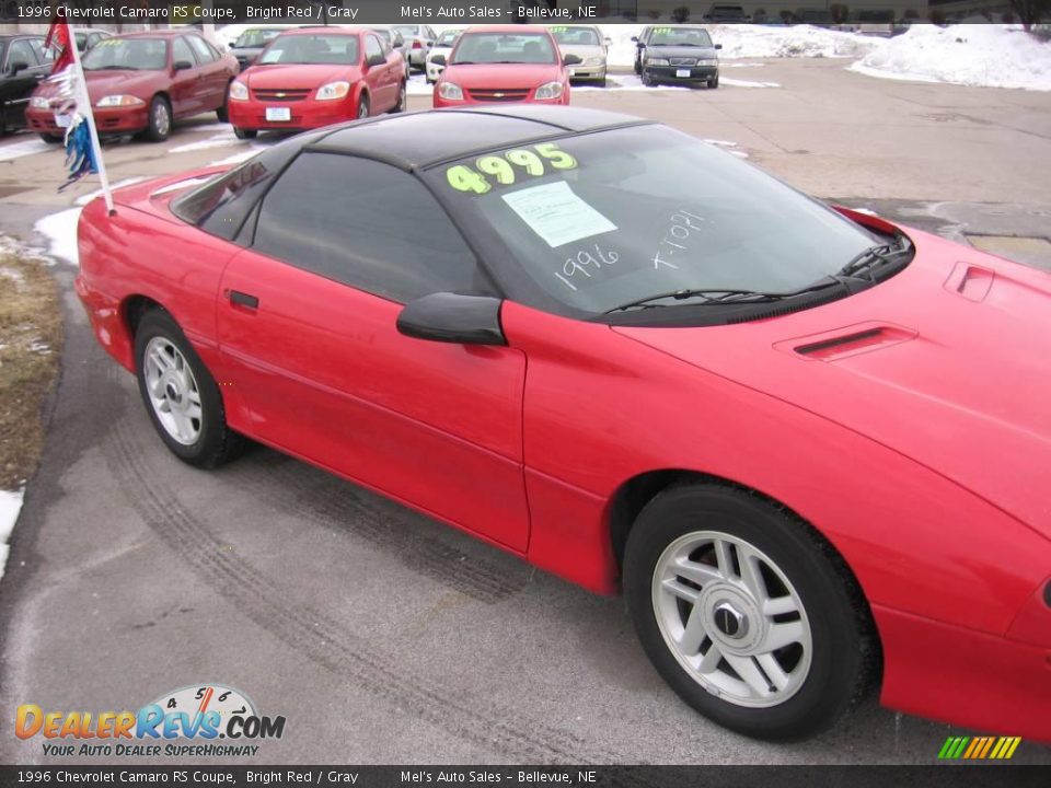 1996 Chevrolet Camaro RS Coupe Bright Red / Gray Photo #2