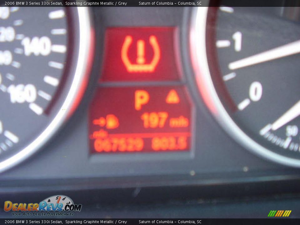 2006 BMW 3 Series 330i Sedan Sparkling Graphite Metallic / Grey Photo #8