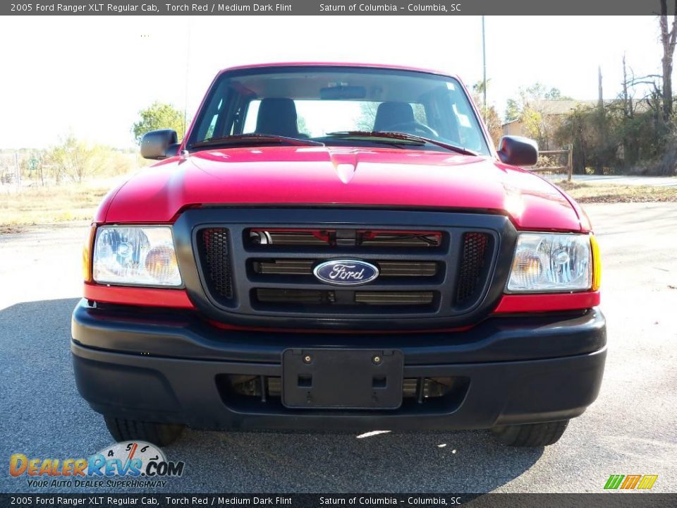 2005 Ford Ranger XLT Regular Cab Torch Red / Medium Dark Flint Photo #3