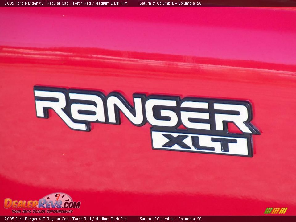 2005 Ford Ranger XLT Regular Cab Torch Red / Medium Dark Flint Photo #12