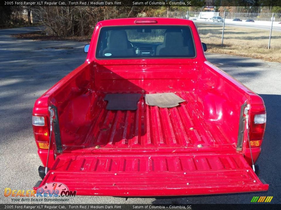 2005 Ford Ranger XLT Regular Cab Torch Red / Medium Dark Flint Photo #18