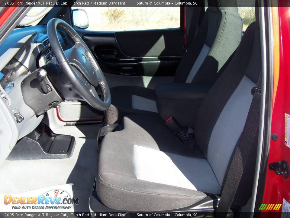 2005 Ford Ranger XLT Regular Cab Torch Red / Medium Dark Flint Photo #20