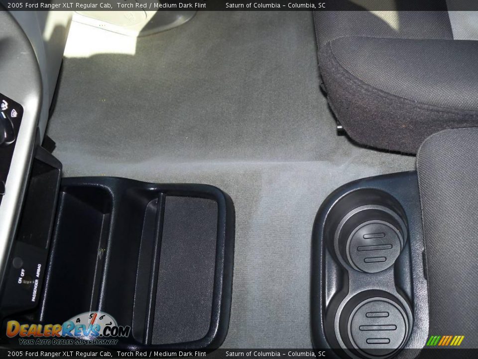2005 Ford Ranger XLT Regular Cab Torch Red / Medium Dark Flint Photo #26