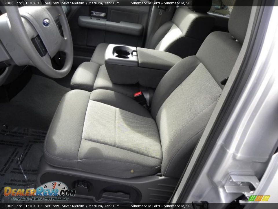2006 Ford F150 XLT SuperCrew Silver Metallic / Medium/Dark Flint Photo #4
