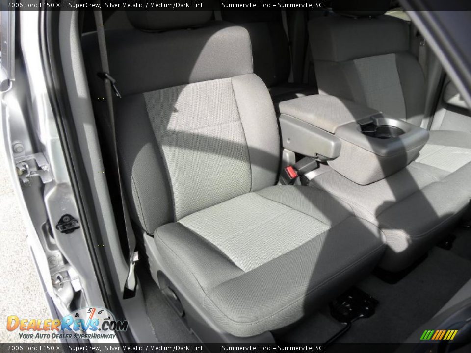 2006 Ford F150 XLT SuperCrew Silver Metallic / Medium/Dark Flint Photo #8
