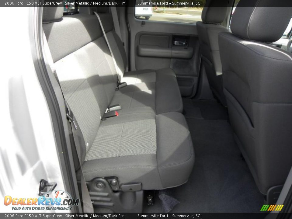 2006 Ford F150 XLT SuperCrew Silver Metallic / Medium/Dark Flint Photo #10