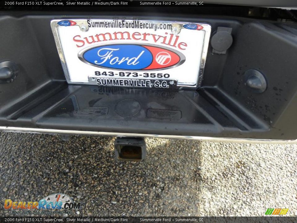 2006 Ford F150 XLT SuperCrew Silver Metallic / Medium/Dark Flint Photo #14