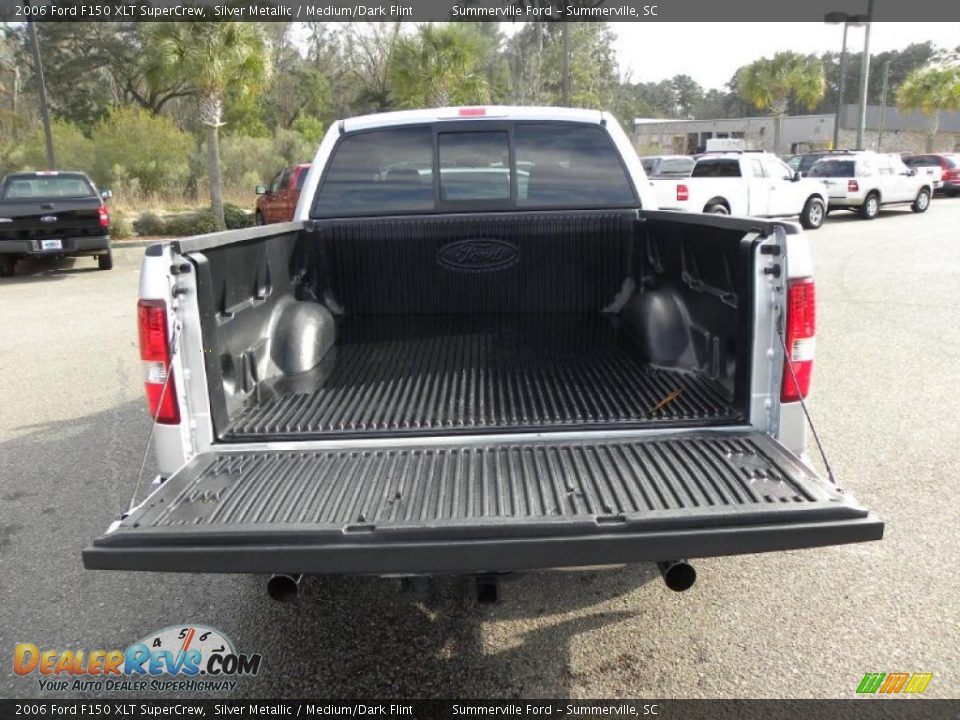 2006 Ford F150 XLT SuperCrew Silver Metallic / Medium/Dark Flint Photo #15