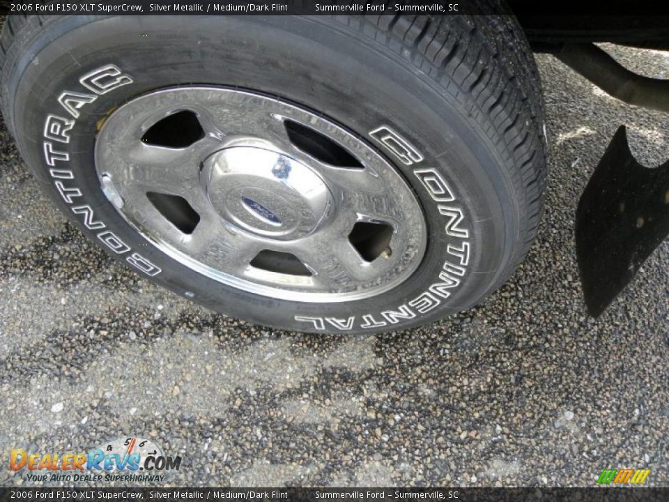 2006 Ford F150 XLT SuperCrew Silver Metallic / Medium/Dark Flint Photo #17