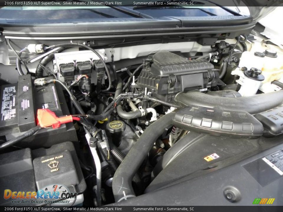 2006 Ford F150 XLT SuperCrew Silver Metallic / Medium/Dark Flint Photo #19