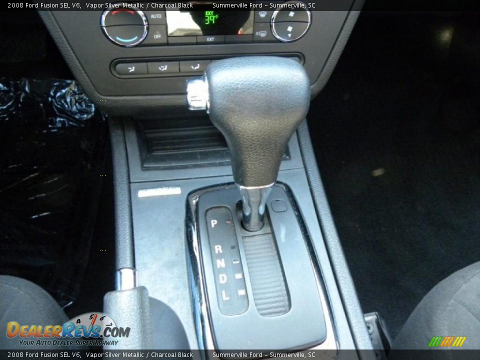 2008 Ford Fusion SEL V6 Vapor Silver Metallic / Charcoal Black Photo #20