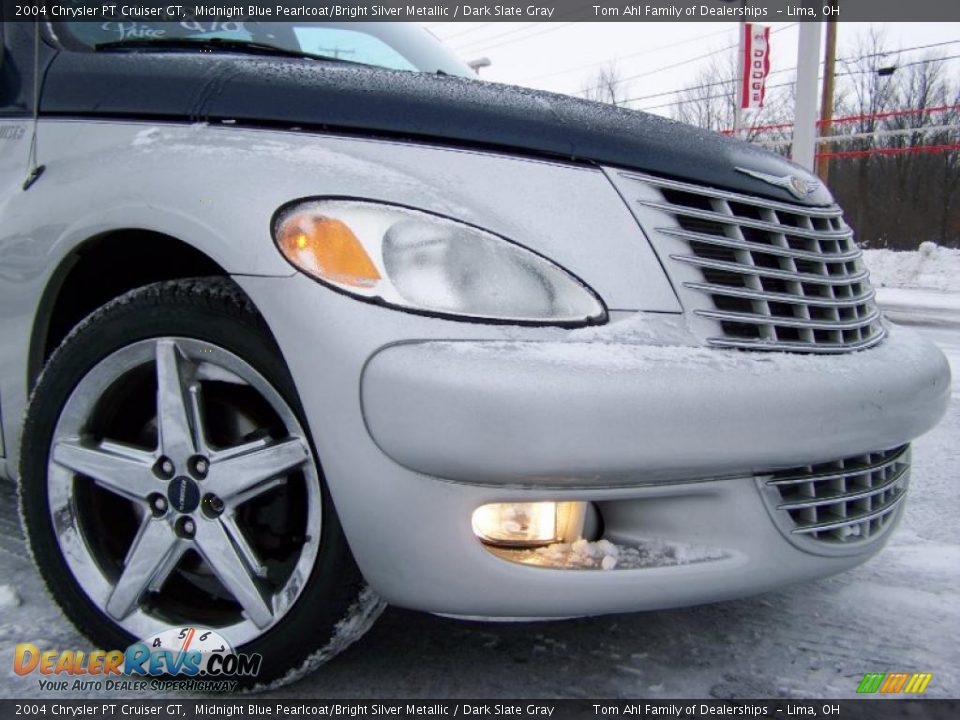 2004 Chrysler PT Cruiser GT Midnight Blue Pearlcoat/Bright Silver Metallic / Dark Slate Gray Photo #2