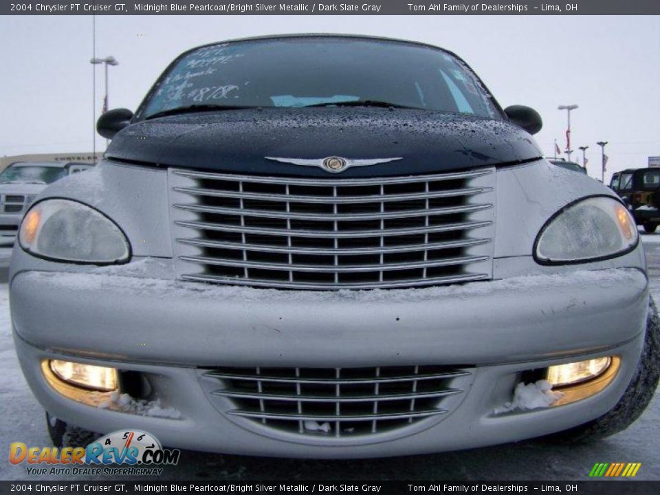 2004 Chrysler PT Cruiser GT Midnight Blue Pearlcoat/Bright Silver Metallic / Dark Slate Gray Photo #3