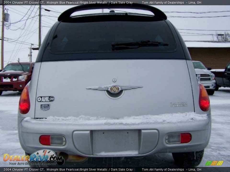 2004 Chrysler PT Cruiser GT Midnight Blue Pearlcoat/Bright Silver Metallic / Dark Slate Gray Photo #6