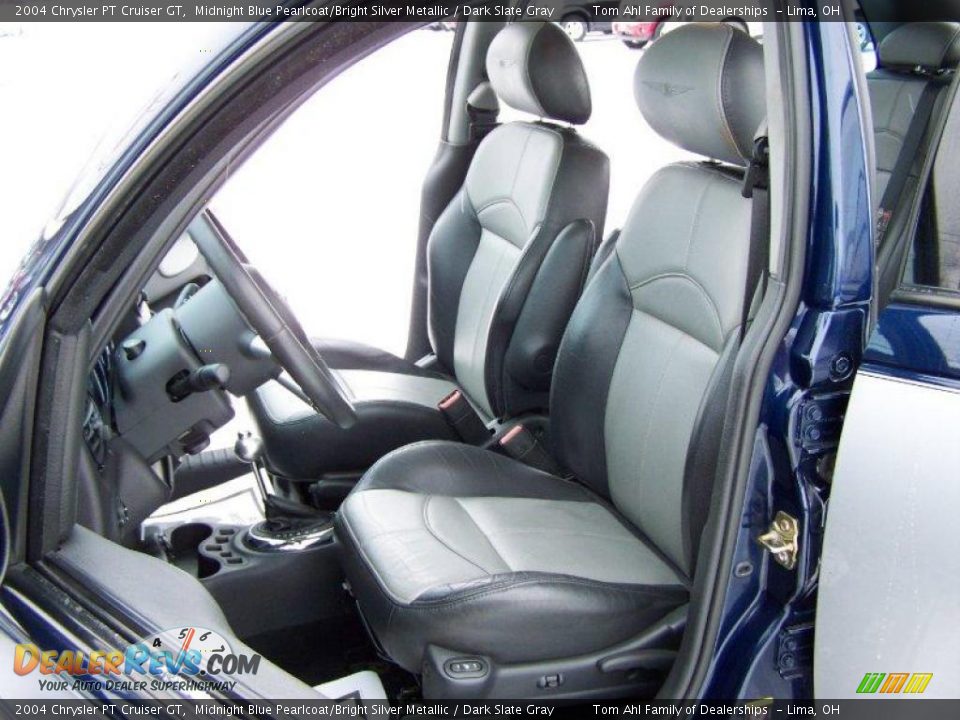 2004 Chrysler PT Cruiser GT Midnight Blue Pearlcoat/Bright Silver Metallic / Dark Slate Gray Photo #9