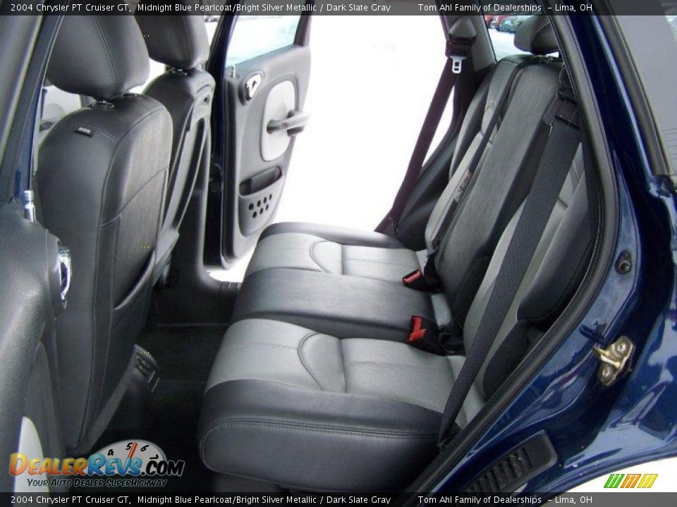 2004 Chrysler PT Cruiser GT Midnight Blue Pearlcoat/Bright Silver Metallic / Dark Slate Gray Photo #12