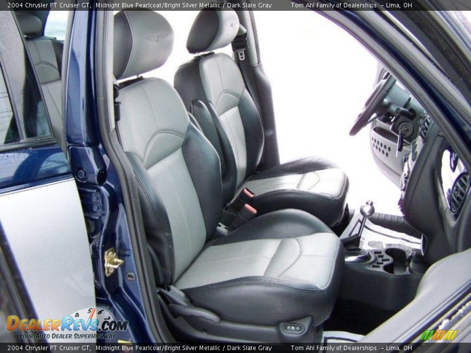 2004 Chrysler PT Cruiser GT Midnight Blue Pearlcoat/Bright Silver Metallic / Dark Slate Gray Photo #15