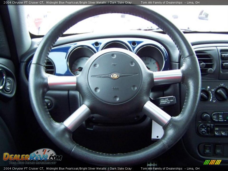 2004 Chrysler PT Cruiser GT Midnight Blue Pearlcoat/Bright Silver Metallic / Dark Slate Gray Photo #20