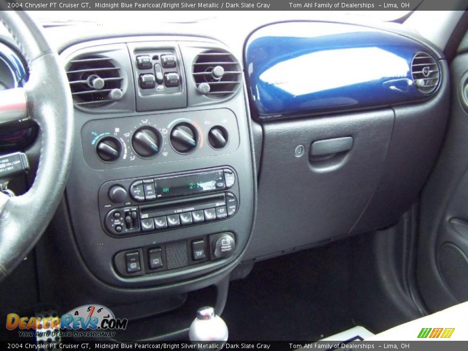 2004 Chrysler PT Cruiser GT Midnight Blue Pearlcoat/Bright Silver Metallic / Dark Slate Gray Photo #21