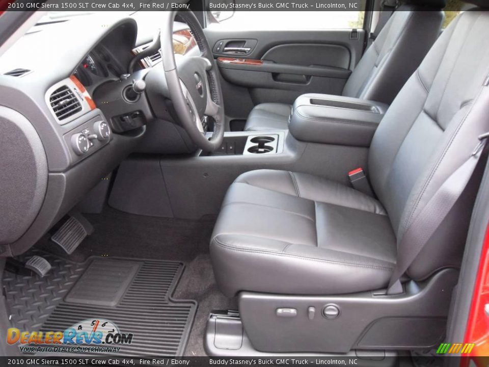 2010 GMC Sierra 1500 SLT Crew Cab 4x4 Fire Red / Ebony Photo #9
