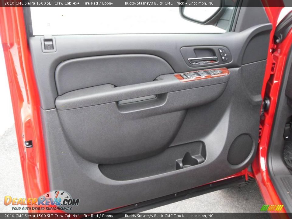 2010 GMC Sierra 1500 SLT Crew Cab 4x4 Fire Red / Ebony Photo #11