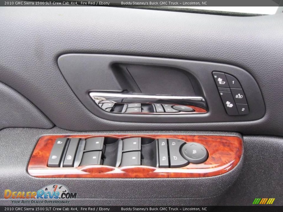 2010 GMC Sierra 1500 SLT Crew Cab 4x4 Fire Red / Ebony Photo #12