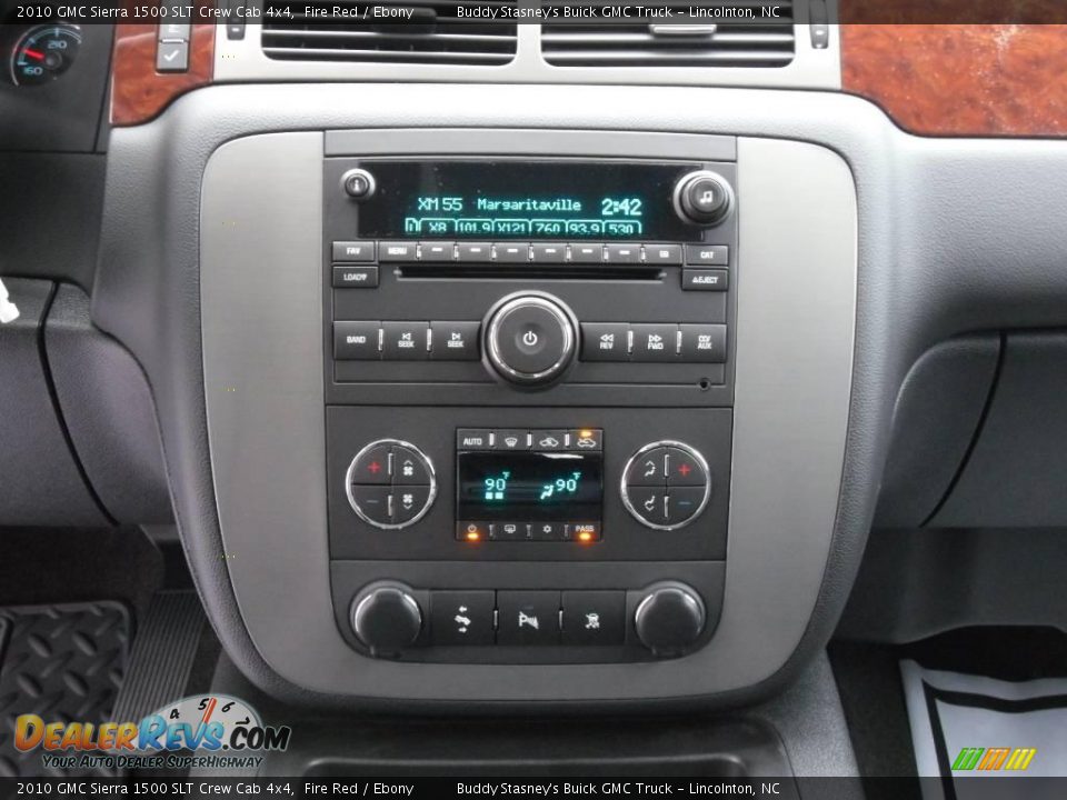 2010 GMC Sierra 1500 SLT Crew Cab 4x4 Fire Red / Ebony Photo #15