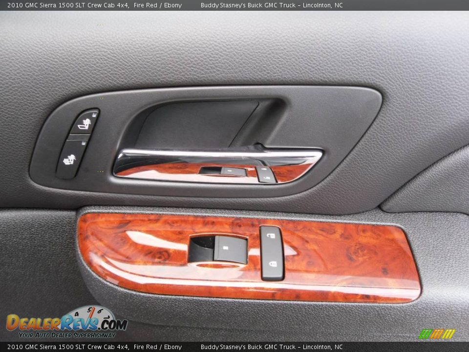 2010 GMC Sierra 1500 SLT Crew Cab 4x4 Fire Red / Ebony Photo #19