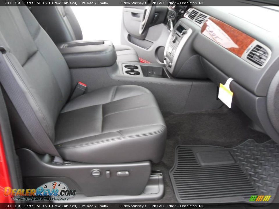 2010 GMC Sierra 1500 SLT Crew Cab 4x4 Fire Red / Ebony Photo #20