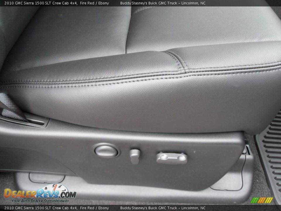 2010 GMC Sierra 1500 SLT Crew Cab 4x4 Fire Red / Ebony Photo #21