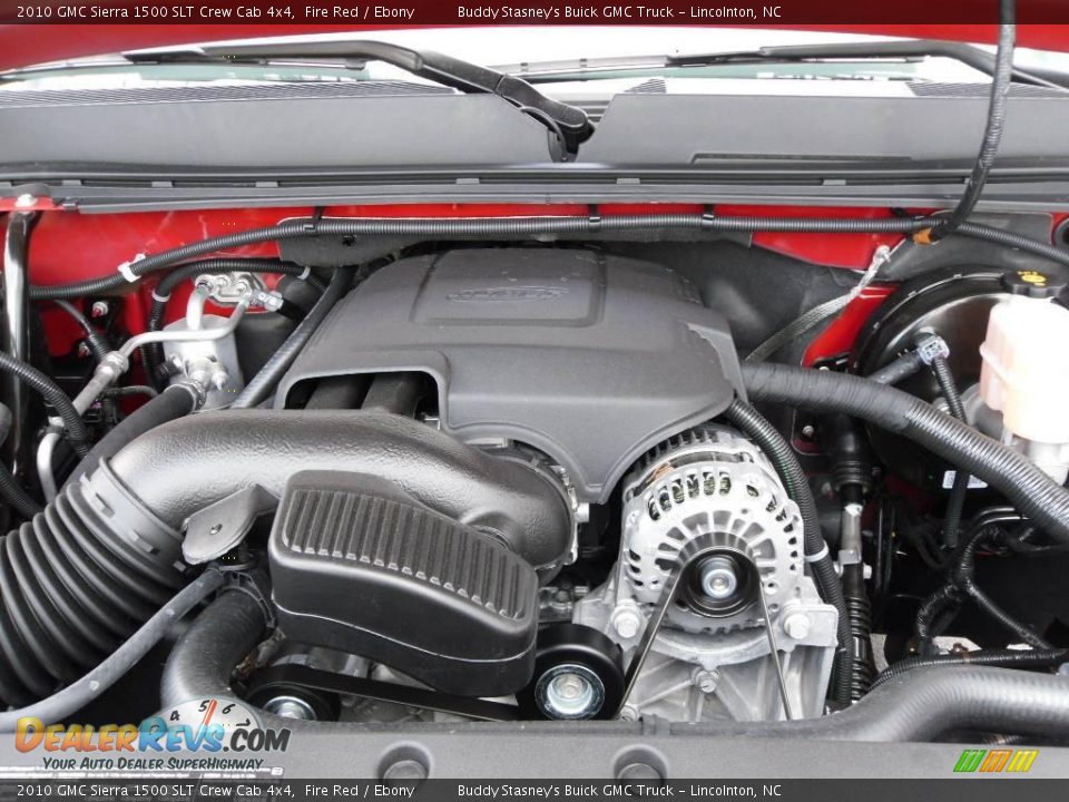 2010 GMC Sierra 1500 SLT Crew Cab 4x4 Fire Red / Ebony Photo #23