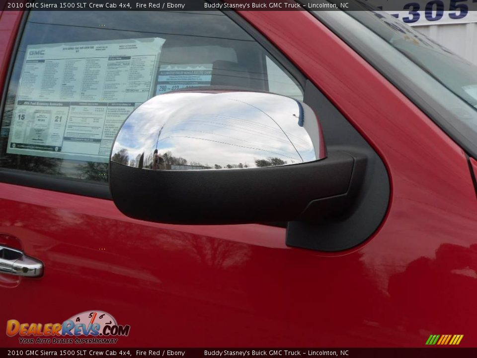2010 GMC Sierra 1500 SLT Crew Cab 4x4 Fire Red / Ebony Photo #25