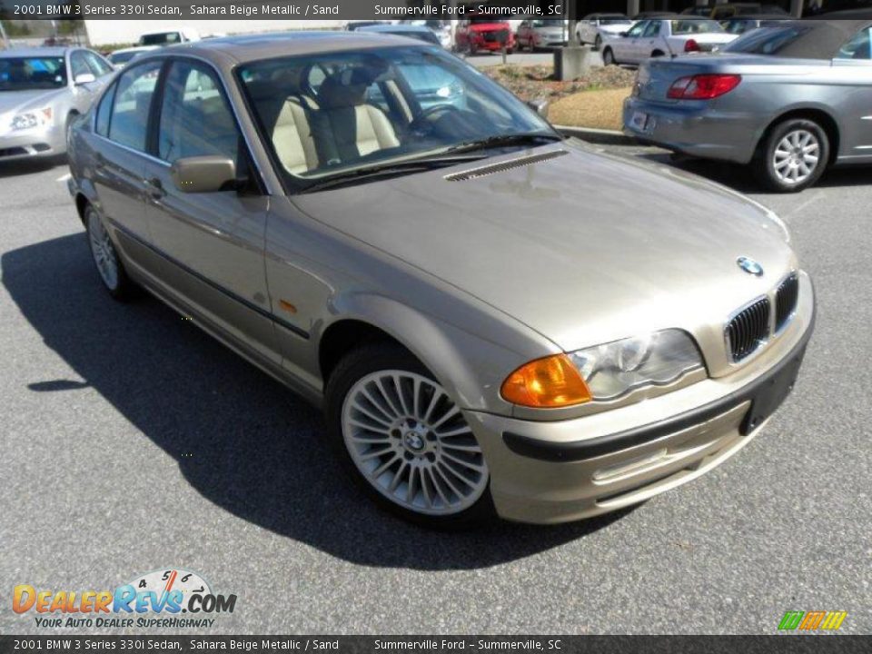 2001 BMW 3 Series 330i Sedan Sahara Beige Metallic / Sand Photo #1