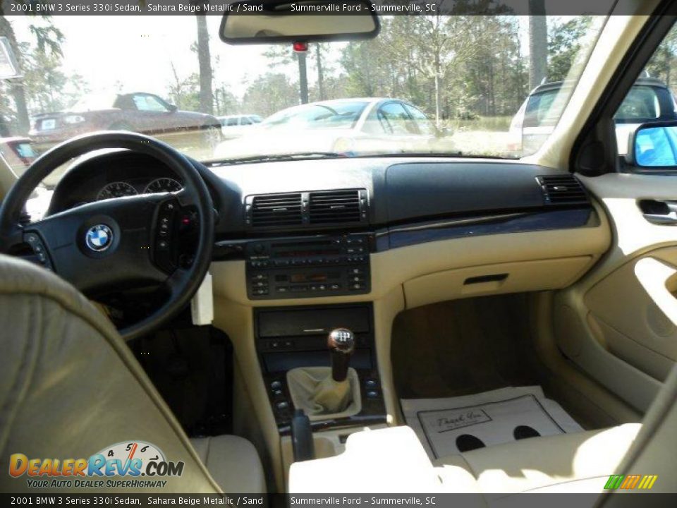 2001 BMW 3 Series 330i Sedan Sahara Beige Metallic / Sand Photo #3
