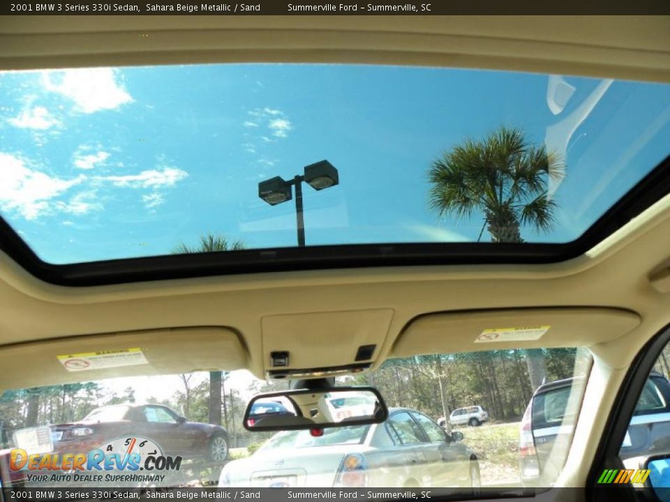 2001 BMW 3 Series 330i Sedan Sahara Beige Metallic / Sand Photo #4