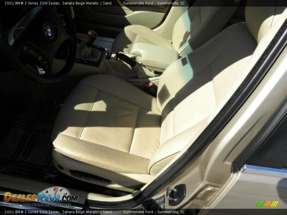 2001 BMW 3 Series 330i Sedan Sahara Beige Metallic / Sand Photo #5