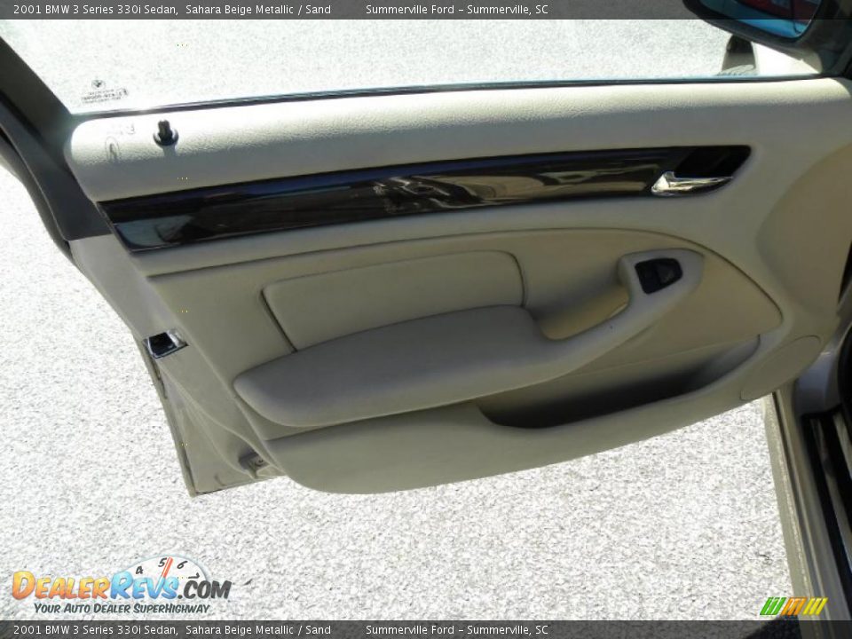 2001 BMW 3 Series 330i Sedan Sahara Beige Metallic / Sand Photo #6