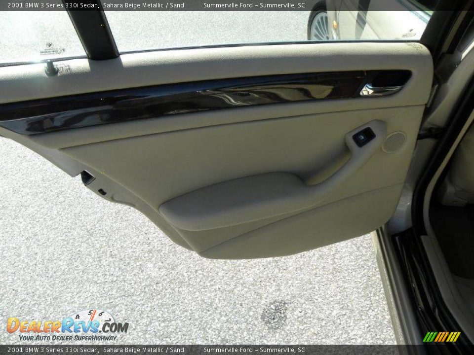 2001 BMW 3 Series 330i Sedan Sahara Beige Metallic / Sand Photo #8