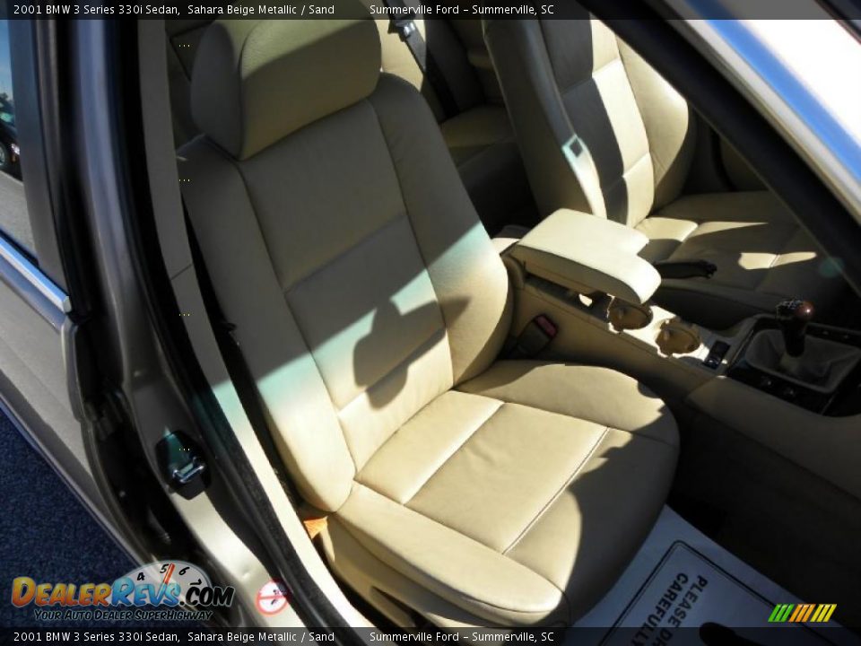 2001 BMW 3 Series 330i Sedan Sahara Beige Metallic / Sand Photo #9