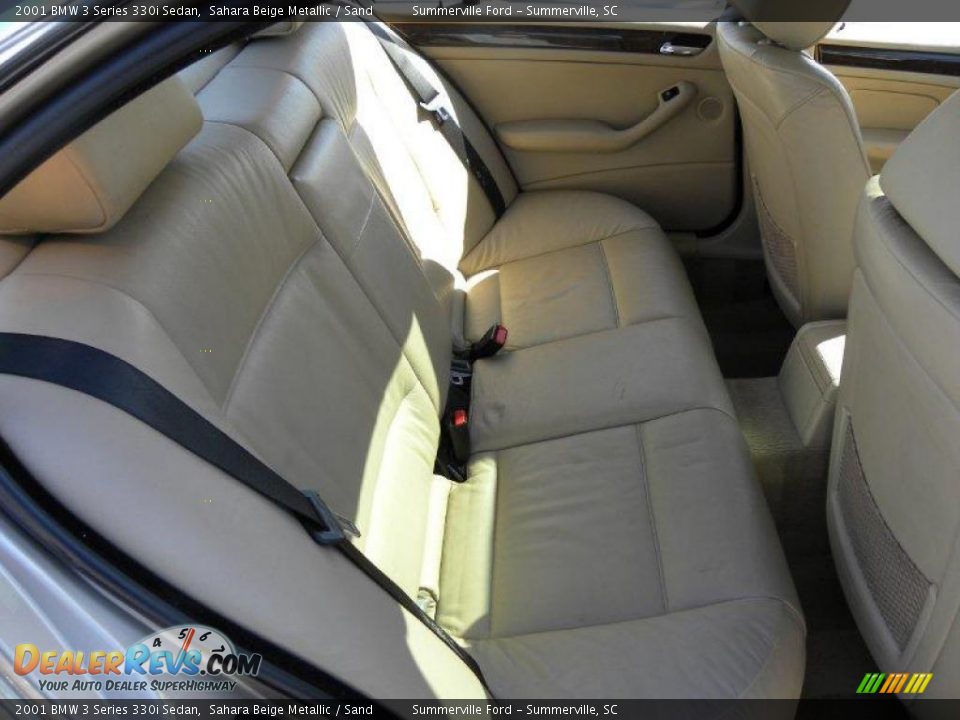 2001 BMW 3 Series 330i Sedan Sahara Beige Metallic / Sand Photo #11