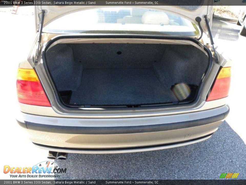 2001 BMW 3 Series 330i Sedan Sahara Beige Metallic / Sand Photo #15