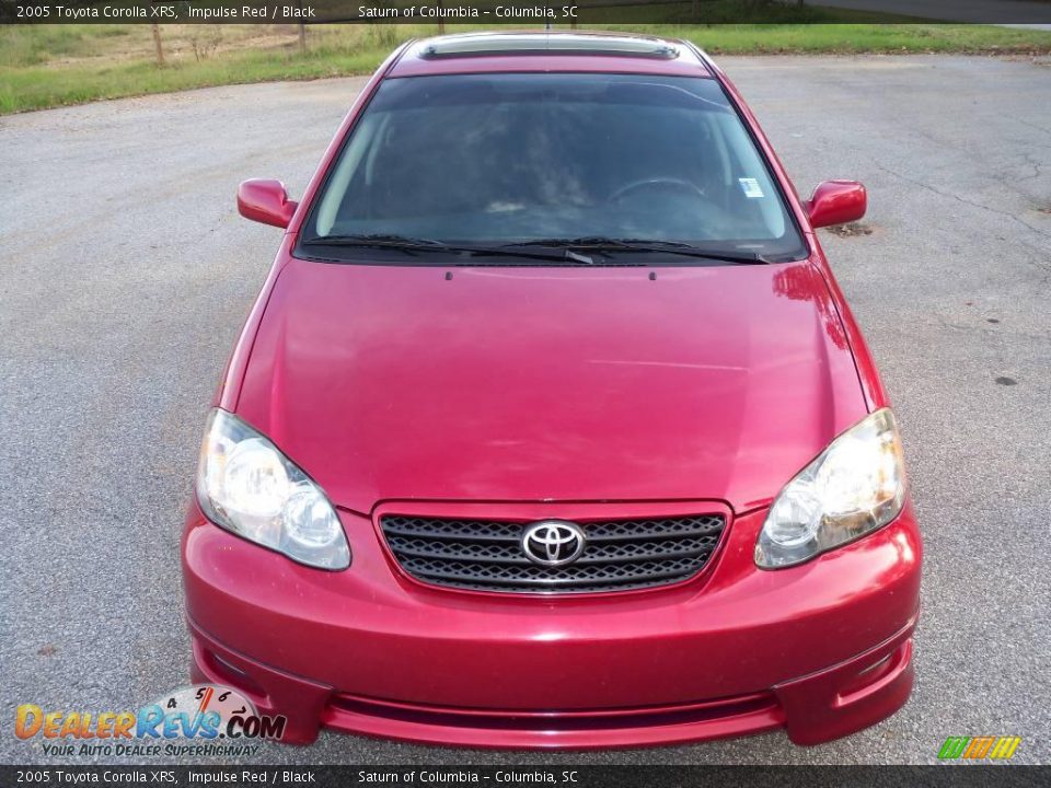 2005 Toyota Corolla XRS Impulse Red / Black Photo #2