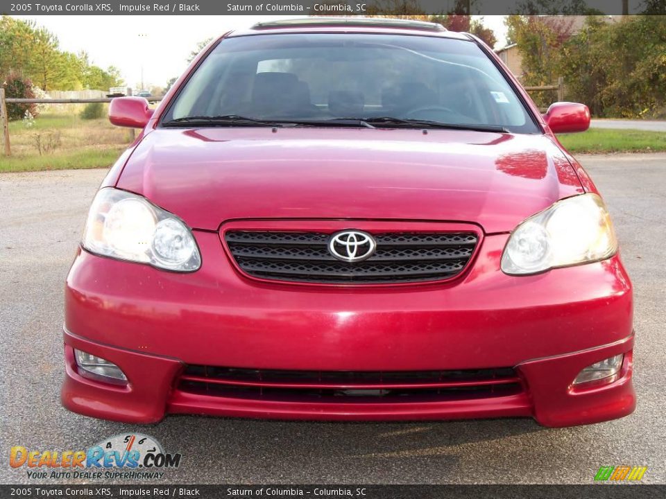 2005 Toyota Corolla XRS Impulse Red / Black Photo #3