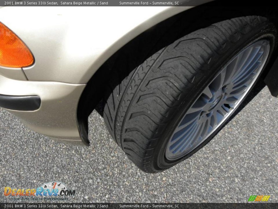 2001 BMW 3 Series 330i Sedan Sahara Beige Metallic / Sand Photo #18