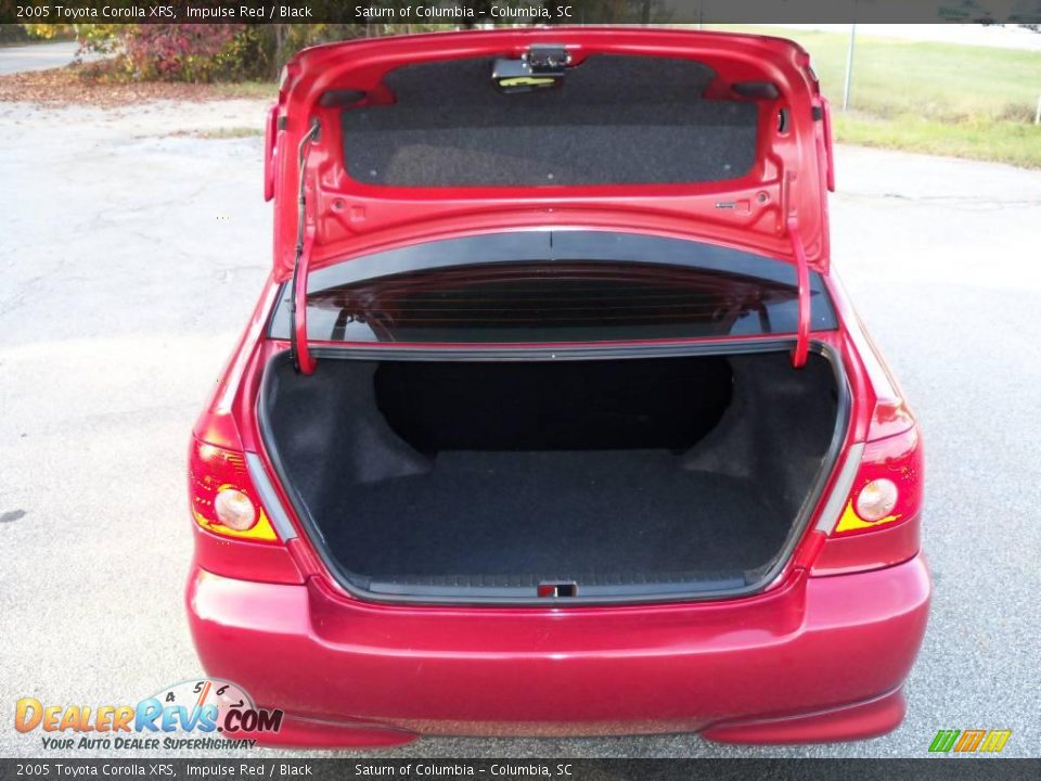 2005 Toyota Corolla XRS Impulse Red / Black Photo #18