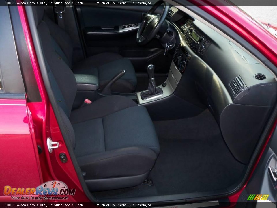 2005 Toyota Corolla XRS Impulse Red / Black Photo #22